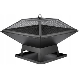 Lund 99715 dārza ugunskura bedre ar vāku 45 x 45 cm