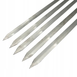 skewer skewers 5pcs stainless steel grill skewers 60cm + hanger