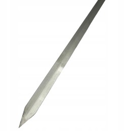 Šaš kebabo drožlės 5 vnt, nerūdijančio plieno kepsninės 60cm + kabykla