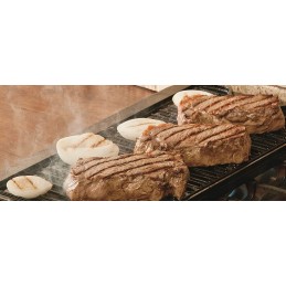Double-sided cast iron grill plate