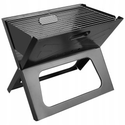 ⭐ camping charcoal grill portable foldable suitcase camping garden large ⭐
