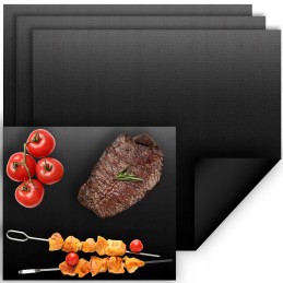Teflon mat grill tray mats girlla for oven baking set of 9