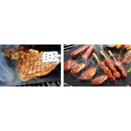 Teflon mat grill tray mats girlla for oven baking set of 9
