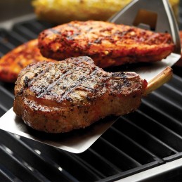 Broil king garais imperatora platais burgers un gaļas lāpstiņa (64010)
