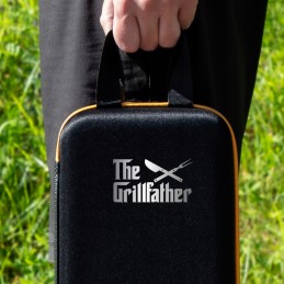 Grillfather bbq legend komplekts - grila piederumi - dāvana tētim