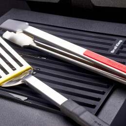 Broil king silikona grila sānu plaukta grila paklājiņš 35 5 x 28