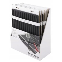 Broil king silikona grila sānu plaukta grila paklājiņš 35 5 x 28