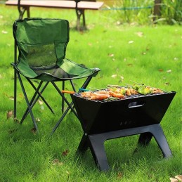 ⭐ anglis stovyklavietės grilis nešiojamas sulankstomas lagaminas sodas kempingas didelis ⭐