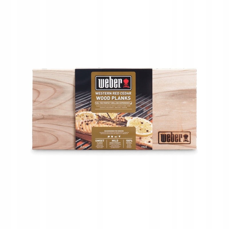 Weber 17522 ciedra smēķēšanas dēļi
