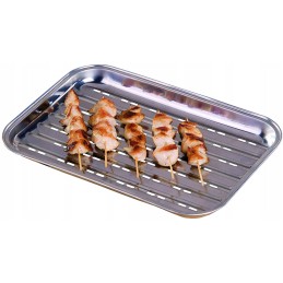 Öko-grillplaat roostevabast terasest restiga