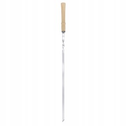 Stainless steel skewers are an essential part of every grilling party.