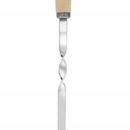 Stainless steel skewers are an essential part of every grilling party.