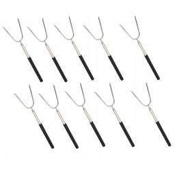 Telescopic forks, foldable, sausage sticks, campfire, 10 pcs.