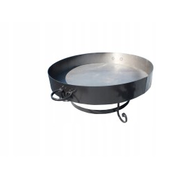Garden grill fire pit for grill and cauldron