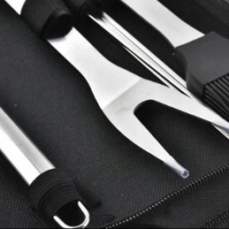 Barbekjū komplekta piederumi galda piederumi 10 vienā