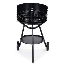 Grill garden grill round grate with adjustable grate height