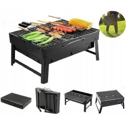 Didelė, sulankstoma anglių briketų kepsninė, skirta nešiojamam iškylai