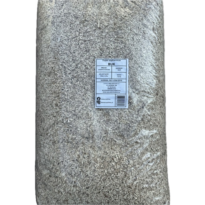 Beech smoking chips kl04 15 kg 60l