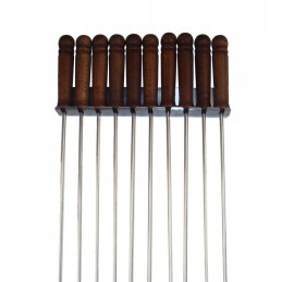 Stainless steel fire forks 140cm 5pcs