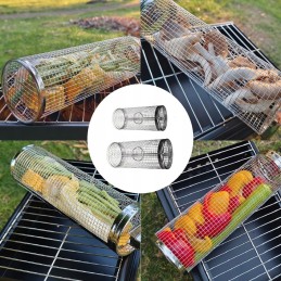 Grill basket grate set of 2