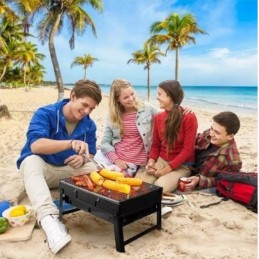 ⭐⭐Grill sulankstomas turistinis lagaminas nešiojamas sodas anglis kempingas BBQ⭐⭐