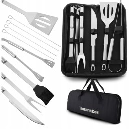 Grillitarvikute komplekt 9-in-1 karbis