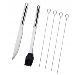 Set of accessories barbecue tools in a case 9 in 1