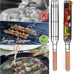 Grilling basket for skewers and vegetables 4 pcs.