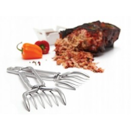 Broil king metalinės šakės mėsai traukti