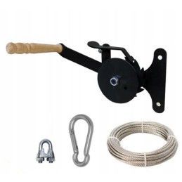 Reel crank crank grill set tripod