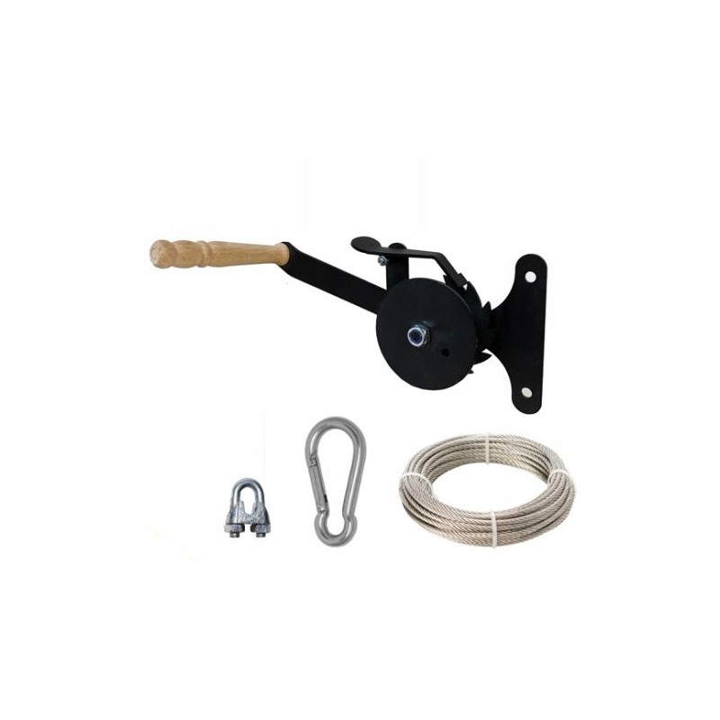Reel crank crank grill set tripod
