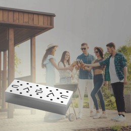 Universali cadac rūkykla anglies ir dujinėms kepsninėms