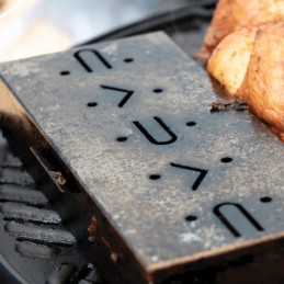 Universali cadac rūkykla anglies ir dujinėms kepsninėms