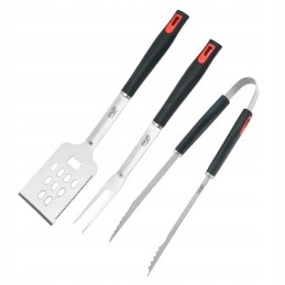✅ barbecue cutlery set - stainless steel with case adler ad6727