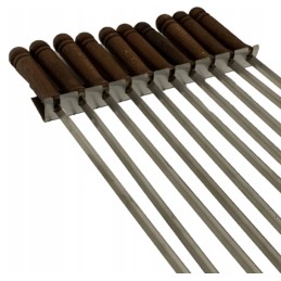 Shampoos skewer forks 10pcs hanger