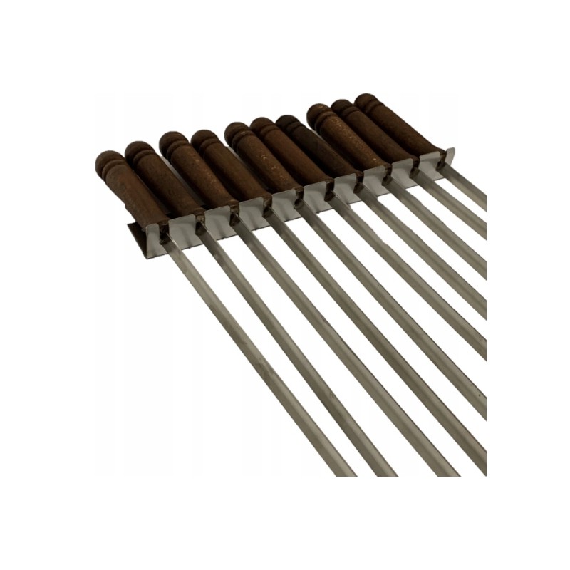 Shampoos skewer forks 10pcs hanger