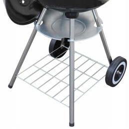 Apvalios anglies kepsninės su dangteliu vl10 juodos spalvos