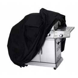Aastaringne grillkate, veekindel UV-kaitseümbris, must 145x117x61