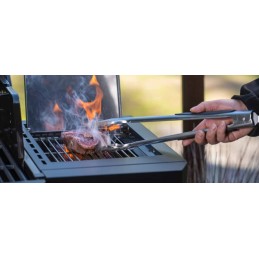 Stainless Steel Grilling Set Tongs + Spatula - Mustang