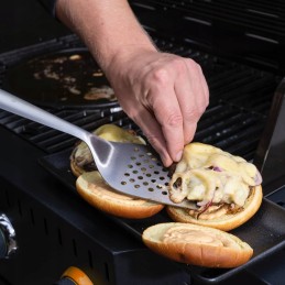 Stainless Steel Grilling Set Tongs + Spatula - Mustang