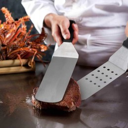 Overmont nerūdijančio plieno kepsninės stalo įrankių rinkinys