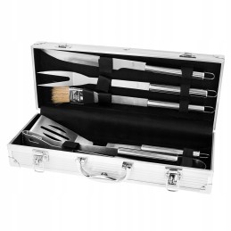 Grilio reikmenys šašlykinės komplektas kepsninės žnyplės kepsninės indai