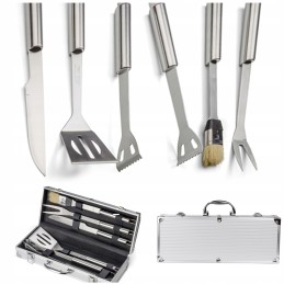 Grilio reikmenys šašlykinės komplektas kepsninės žnyplės kepsninės indai