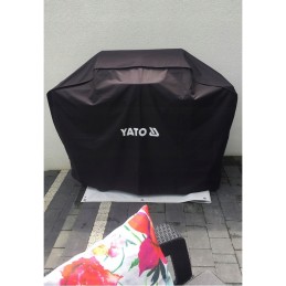 Yato grilli kaitsekate, veekindel, must, 150x65x105 cm