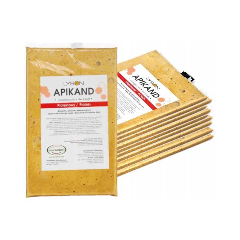 Siūlome puikų maistą bitėms - baltyminis apikandis 10x1 kg - labai geras šviežias produktas!
