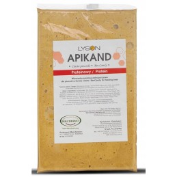 Siūlome puikų maistą bitėms - baltyminis apikandis 10x1 kg - labai geras šviežias produktas!