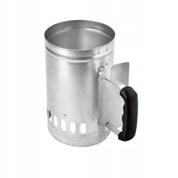 Chimney for lighting coal for a barbecue