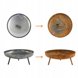 Capri 58 sodo laužavietė iš 4elementi - nauja!