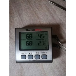 LCD virtuvės termometras grilio krosnelė rūkykla 2 sodny thermopro tp 17