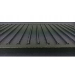 Double-sided cast iron plate for gas grill, cast iron grill grate 51x26cm